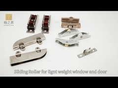 Fer de fenêtre coulissante rouleau de poids léger porte roue de rouleau écran de fenêtre poulie