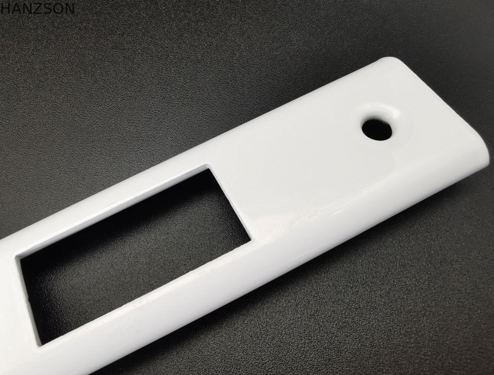 Couvercle blanc en aluminium de serrure de porte de serrure de fenêtre de glissement de place pour la poignée