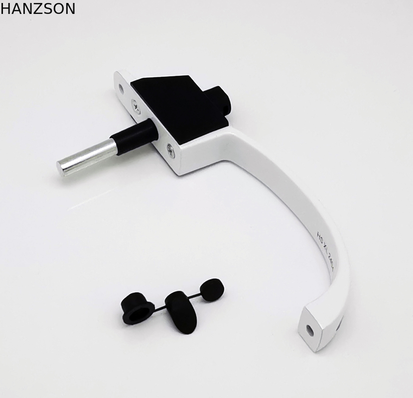 Fermeture de porte et de fenêtre à poignée Fermeture à poignée en aluminium Fermeture à poignée pour écran Fermeture à levier blanc