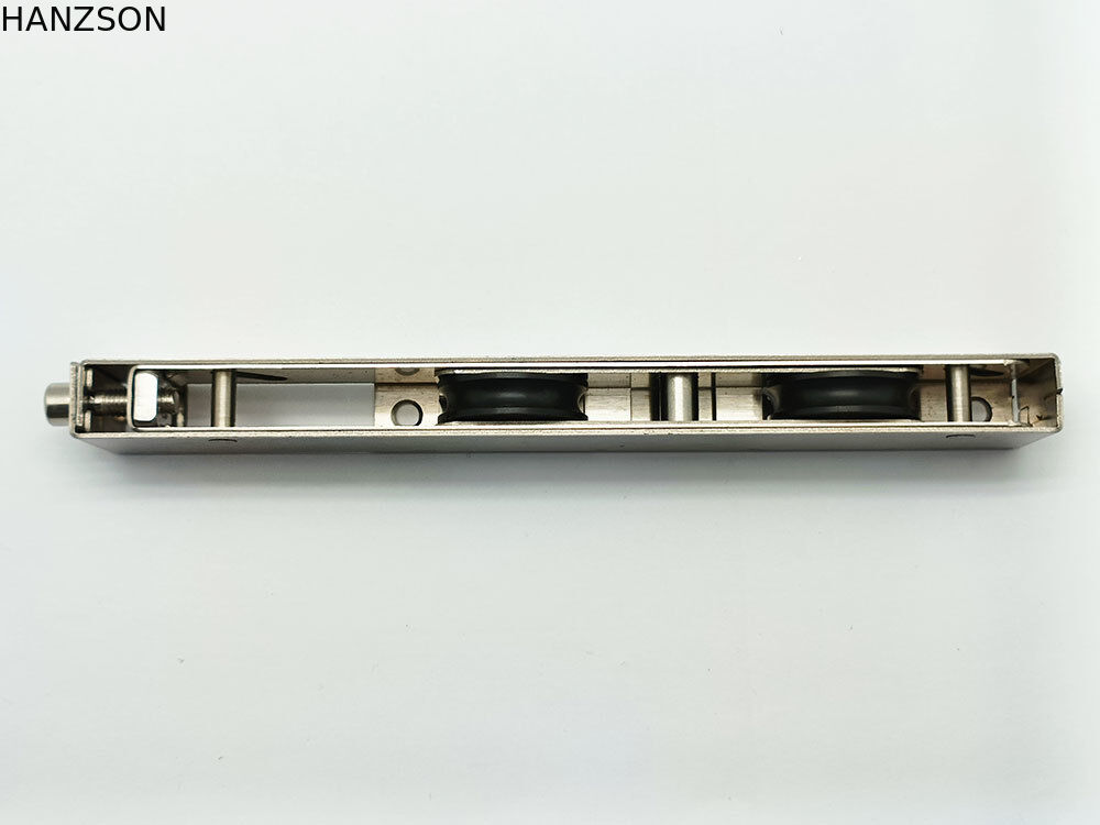 Roue coulissante robuste pour poulie de porte vitrée 16*28 Rouleau de fenêtre coulissante en nylon Roulement en acier Rouleau de porte coulissante