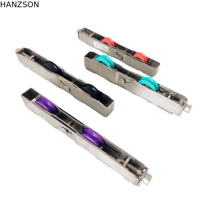 Roue de porte à grande capacité roue en acier inoxydable roue de roulement 15*17 roue de roulement à poulie de porte rouleau coulissant de fenêtre rouleau de roulement