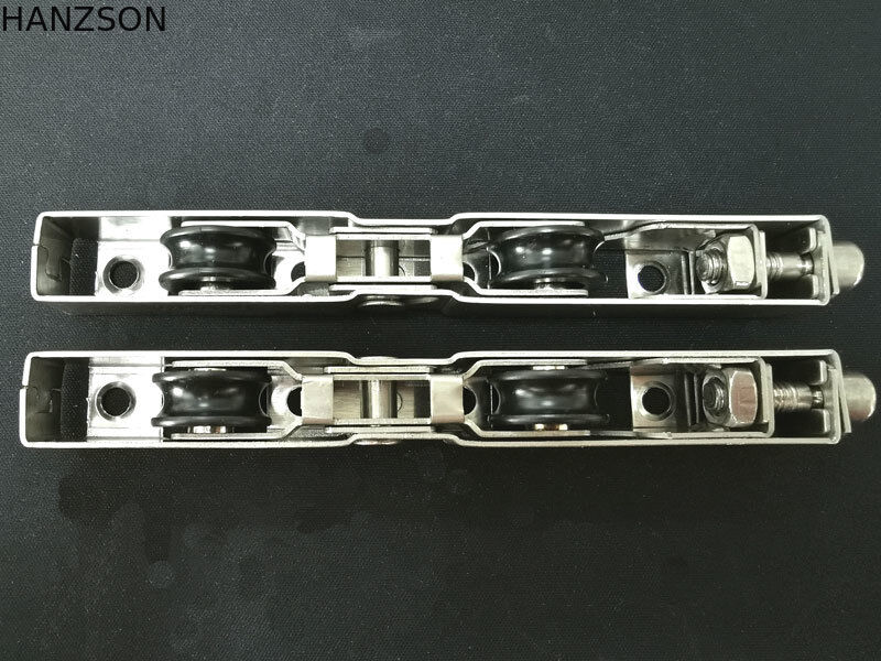 Roue de porte à grande capacité roue en acier inoxydable roue de roulement 15*17 roue de roulement à poulie de porte rouleau coulissant de fenêtre rouleau de roulement