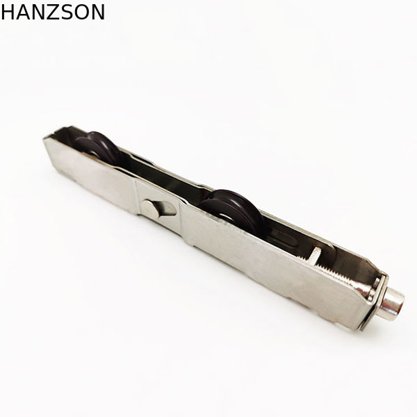 Rouleaux de porte en verre de glissement d'ODM, OEM en nylon de POM Material de rouleaux de porte de garage