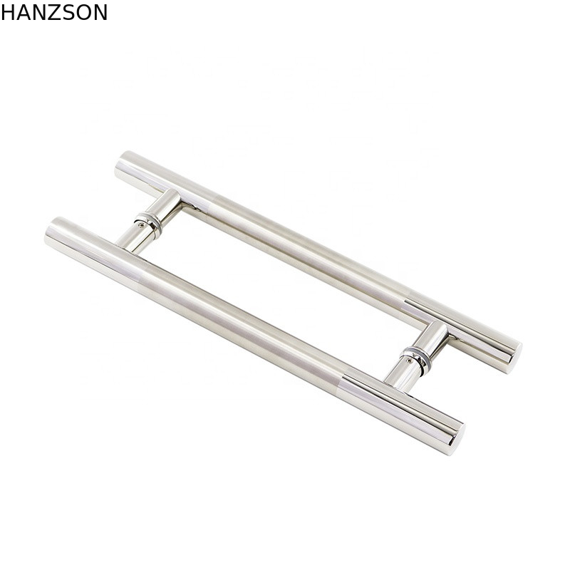 La poignée de porte de traction d'acier inoxydable pour la porte en verre H forment le diamètre de 38mm 32mm 25mm