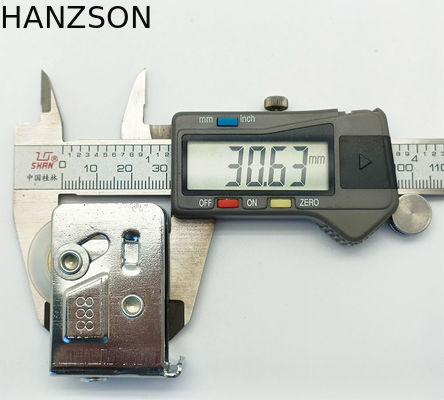 Les rouleaux en nylon de porte coulissante de poulie de porte roulent l'épaisseur de 0.8mm 1mm 1.2mm