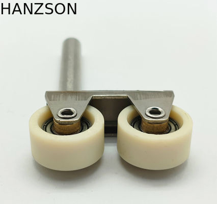 Moderne matériel en nylon du rouleau SS201 de porte coulissante de roue légère