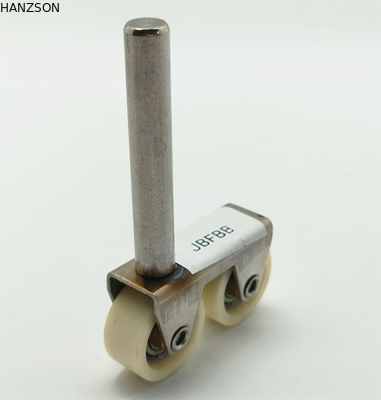 porte de poulie de roue de porte de glissement 608zz soutenant la roue W18xH34xL42mm