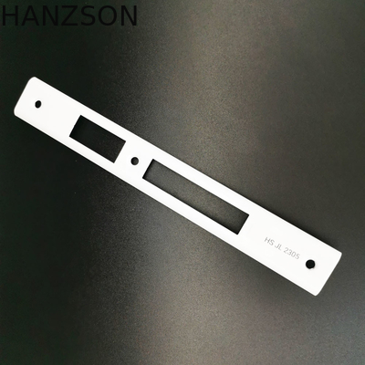 Couvercle blanc en aluminium de serrure de porte de serrure de fenêtre de glissement de place pour la poignée
