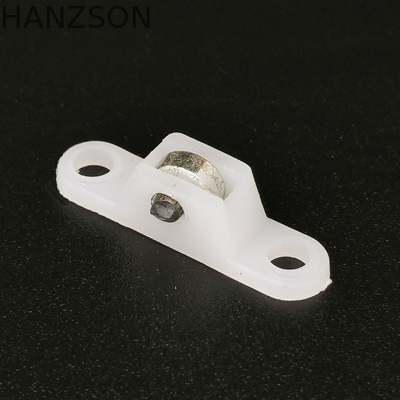 Écrans coulissants OEM Roue à rouleaux à rouleaux simples rouleaux 8*8 Poulie de porte en plastique