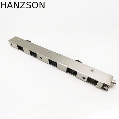 OEM résistant de rouleaux de porte coulissante d'acier inoxydable avec 4 roues POM Material