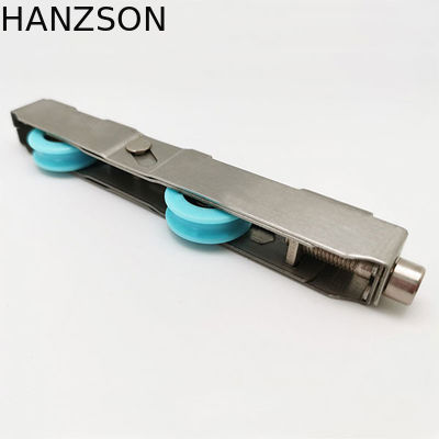 Rouleau de porte en aluminium d'OEM, rouleau réglable SS201 POM Material de fenêtre de glissement