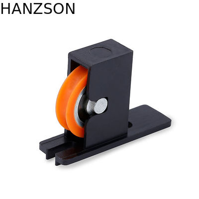 Preuve de rouille glissant les rouleaux de porte en nylon avec l'ODM en nylon de matériel de double poulie