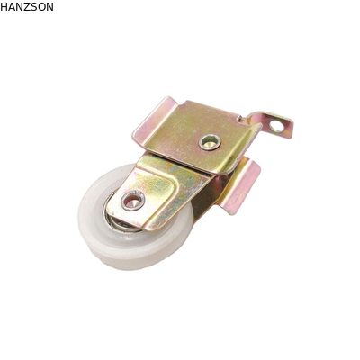 Rouleaux en nylon modernes pour les portes coulissantes, épaisseur de la roue 0.8mm 1.2mm 1mm de poulie de porte